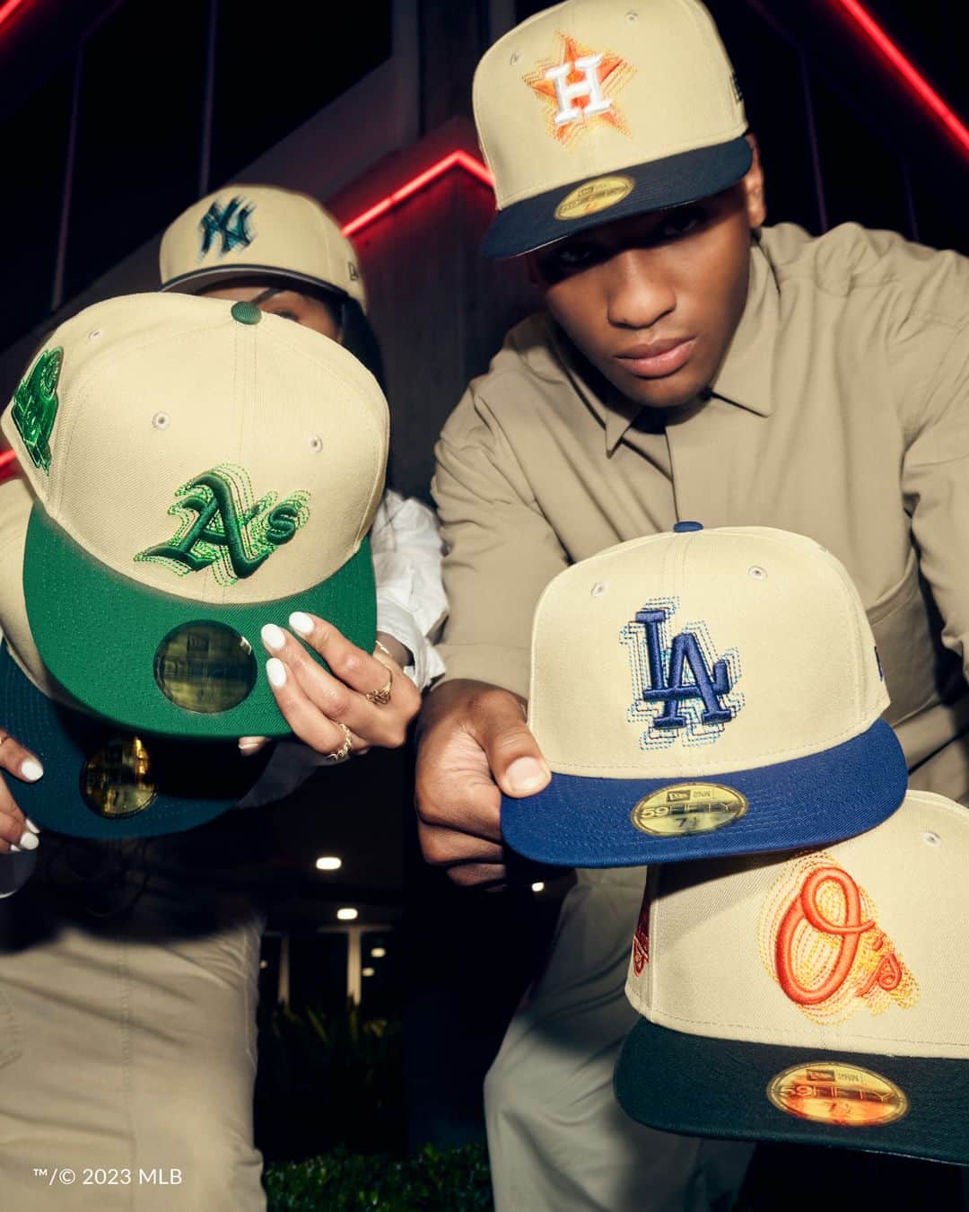 ニューエラ・キャップのインスタグラム：「Don’t let this drop fade away. Shop MLB Illusion now in 59FITYs at New Era Cap.」