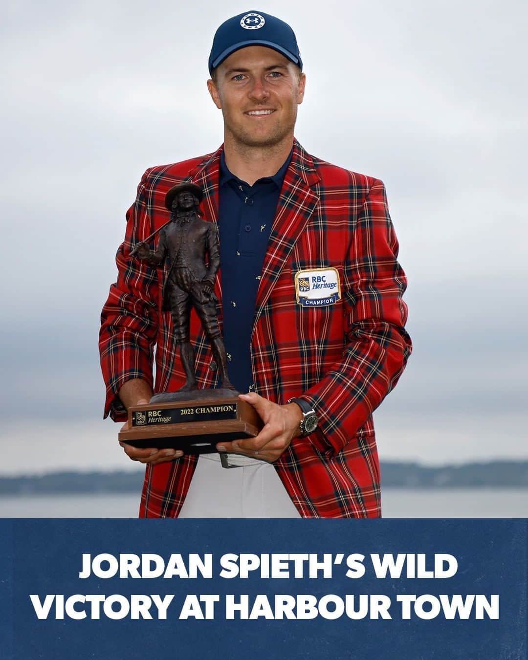 PGA TOURさんのインスタグラム写真 - (PGA TOURInstagram)「The full @JordanSpieth experience. It was a wild journey en route to victory at last year’s @RBCHeritage #TOURVault」4月13日 5時01分 - pgatour
