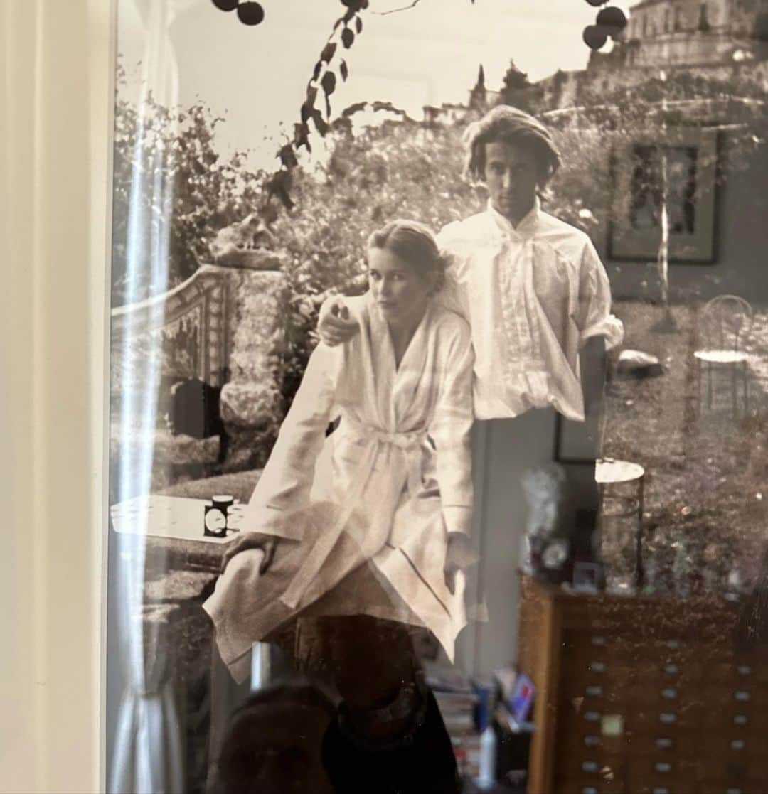 JULIEN D'YSのインスタグラム：「Me and Claudia by Karl in the south of Italie #amalfi for Chanel best memory day and night with Karl for many years best experience of creativity @karllagerfeld  @claudiaschiffer ❤️」