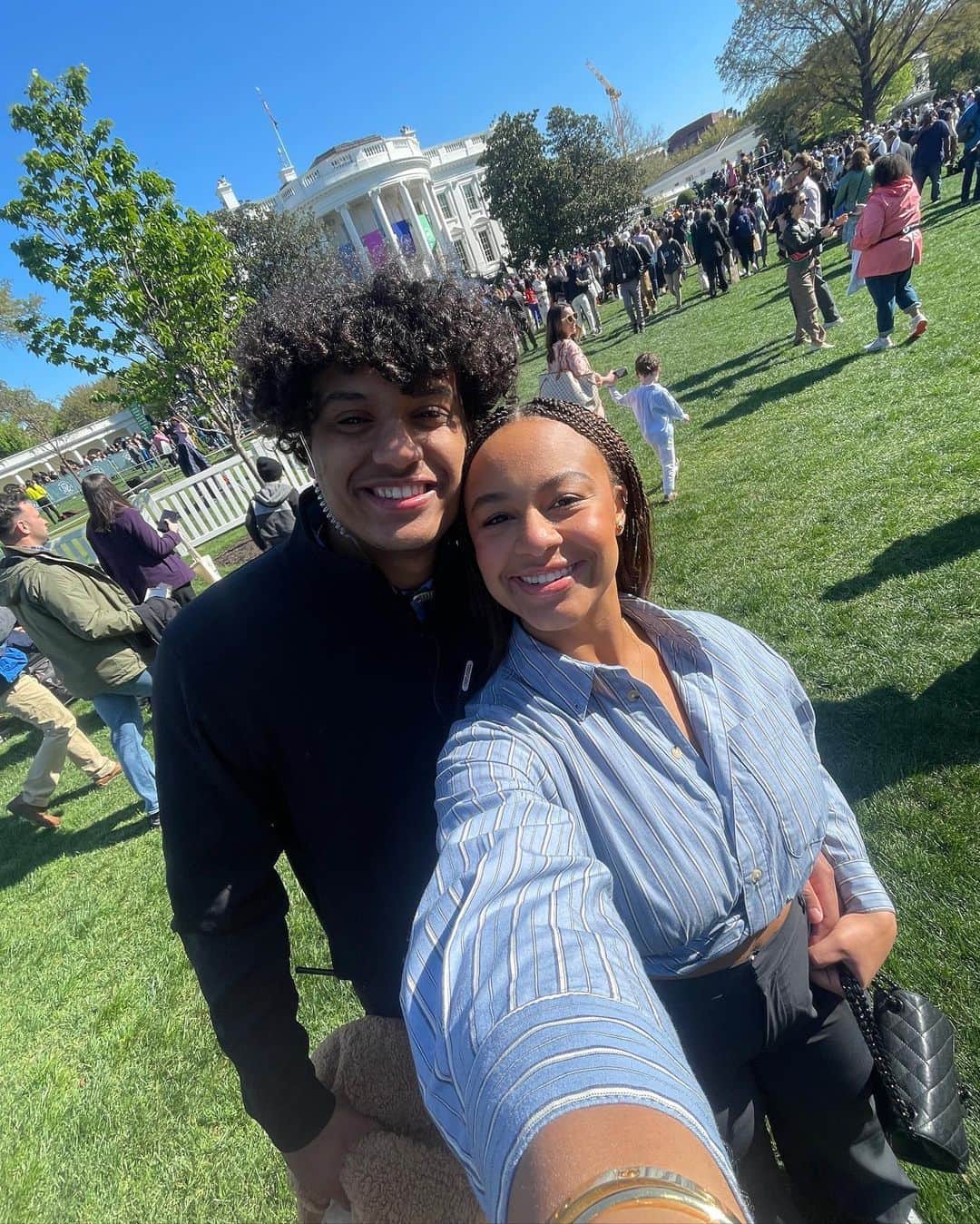 Nia Sioux Frazierさんのインスタグラム写真 - (Nia Sioux FrazierInstagram)「Easter at the White House🐣🌸」4月13日 5時51分 - niasioux