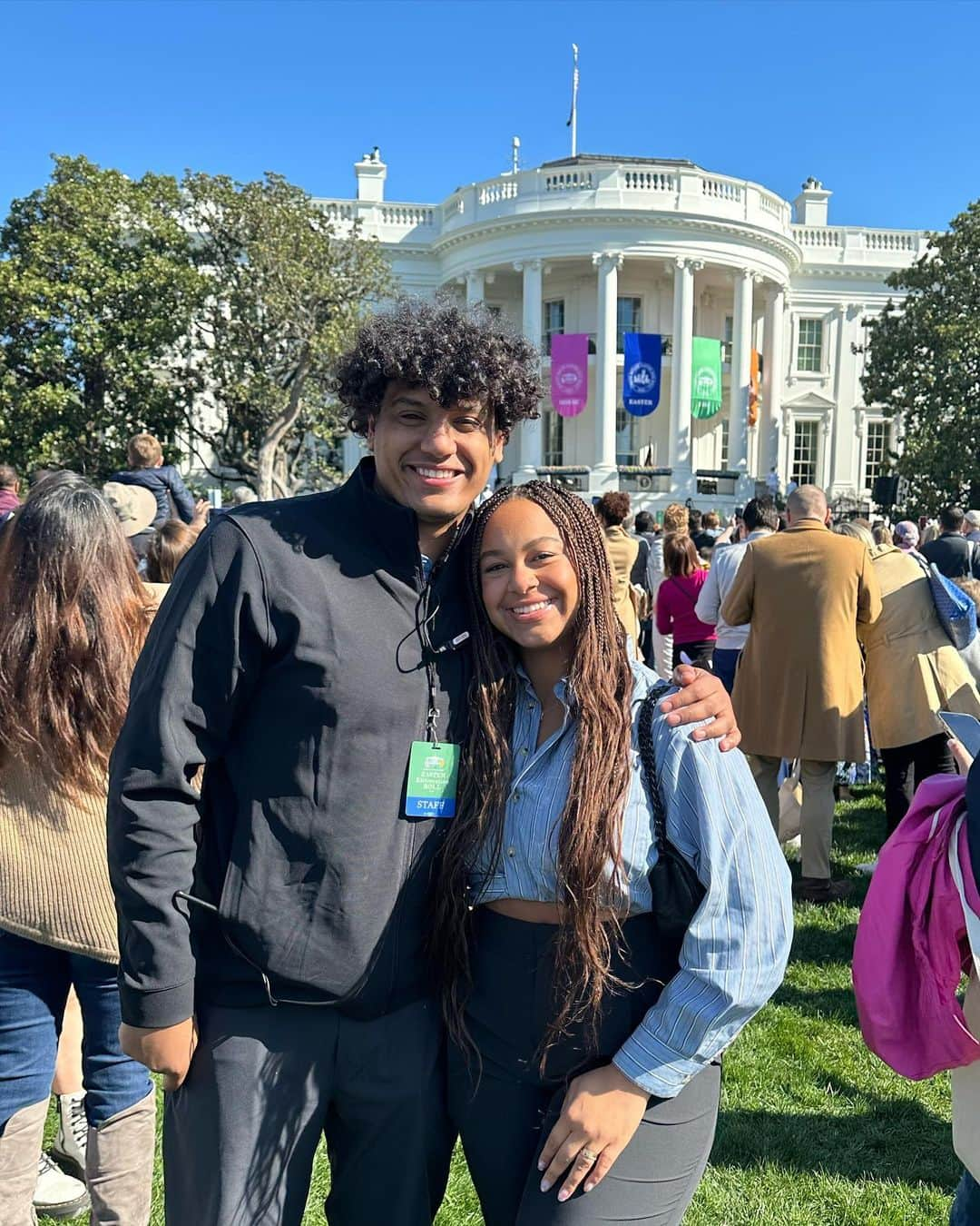 Nia Sioux Frazierさんのインスタグラム写真 - (Nia Sioux FrazierInstagram)「Easter at the White House🐣🌸」4月13日 5時51分 - niasioux