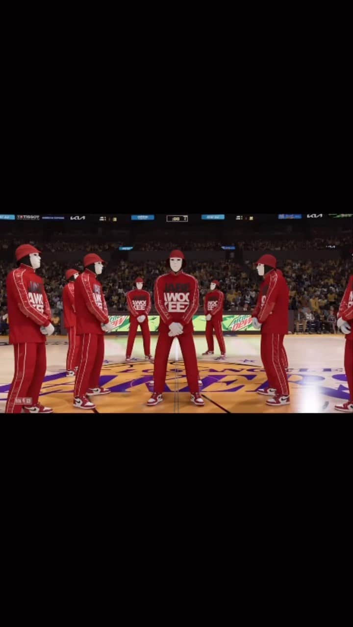 RJ Punoのインスタグラム：「“It was all a Dream…”   Jabbawockeez x NBA2K23」