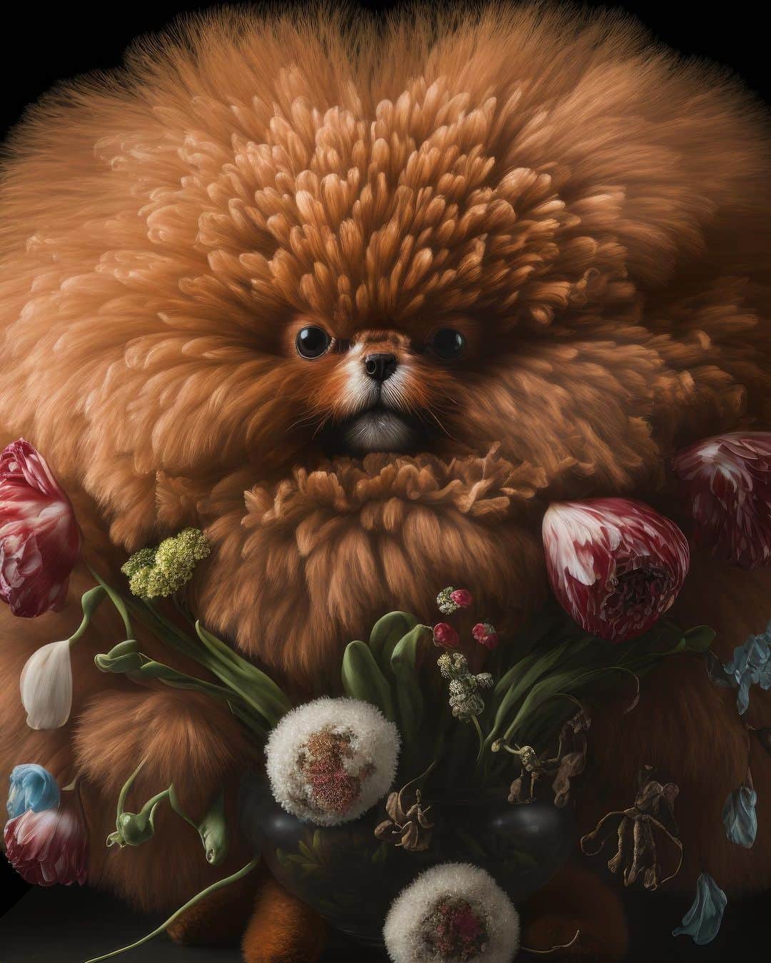 Paul Octaviousのインスタグラム：「pompoof  #roundboys #poodledoodle」