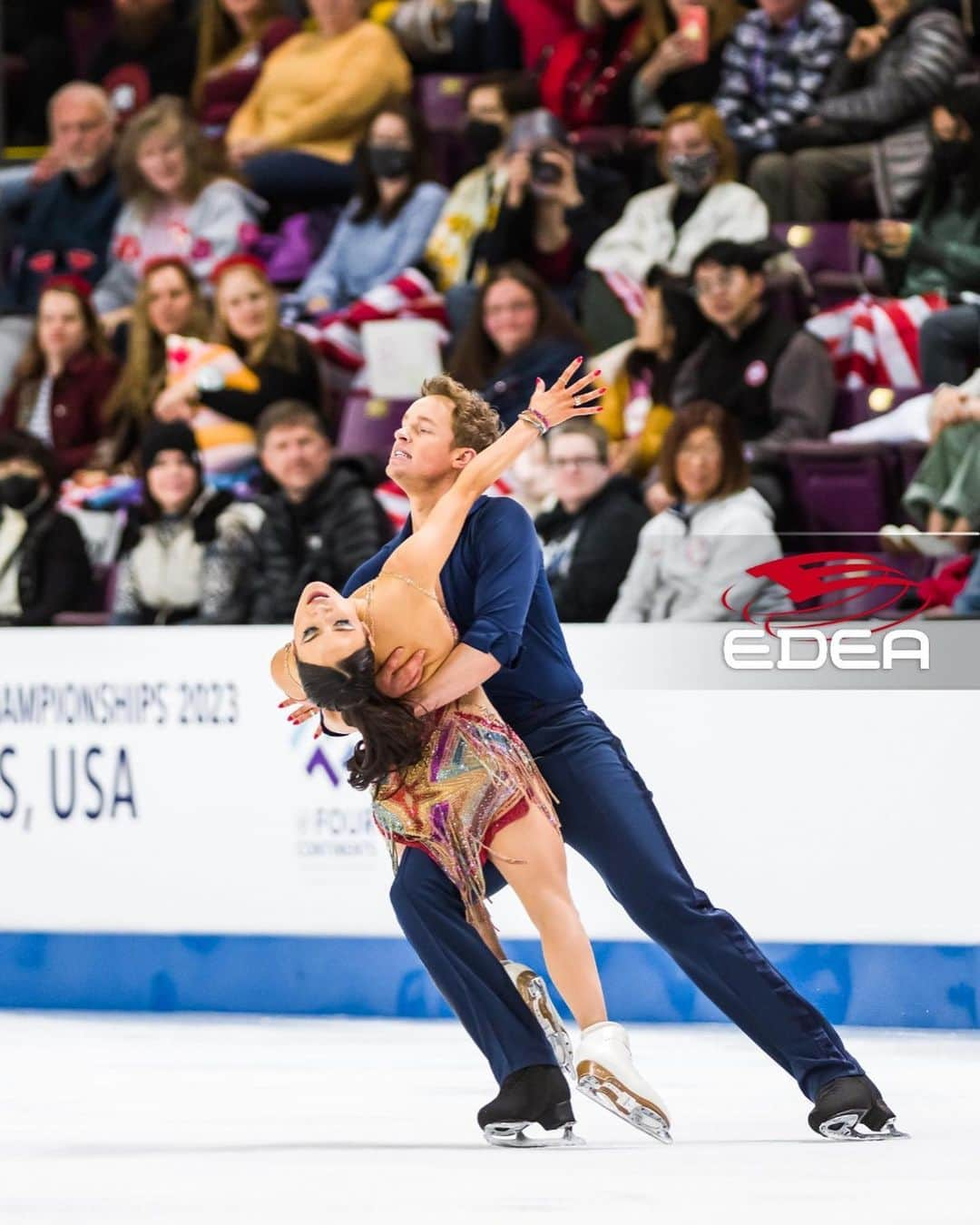 マディソン・チョックさんのインスタグラム写真 - (マディソン・チョックInstagram)「Final competition of the season!!Let’s dance!!! 🪩💃🏻🕺🏼   #wttfigure #chockbates」4月13日 8時02分 - chockolate02