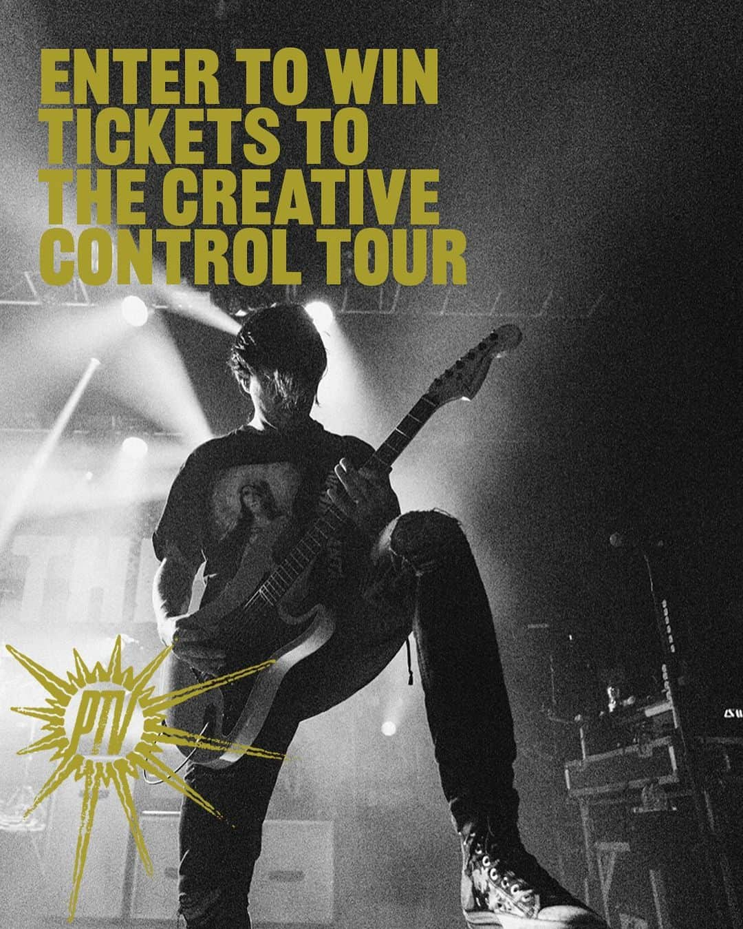 ピアス・ザ・ヴェイルのインスタグラム：「Win tickets to The Creative Control Tour. Link in bio to enter.」