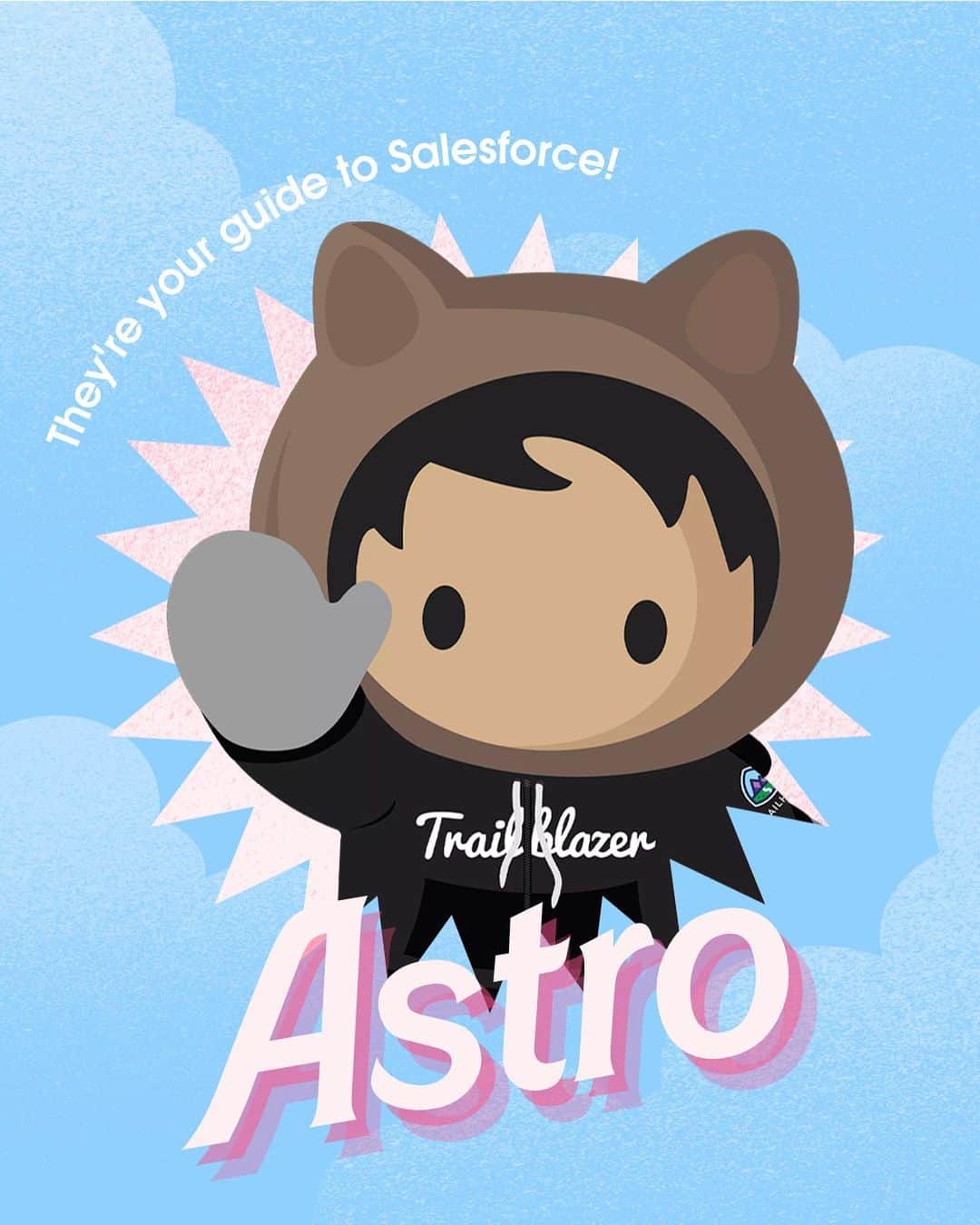 Salesforce のインスタグラム：「With Trailhead, no one is ever “just a Ken.” Astro and their friends are here to help you skill up on AI and data. Tap the link in bio to start learning — no matter what your job function, seniority level, or industry is. (Or name, for that matter. 😉)」