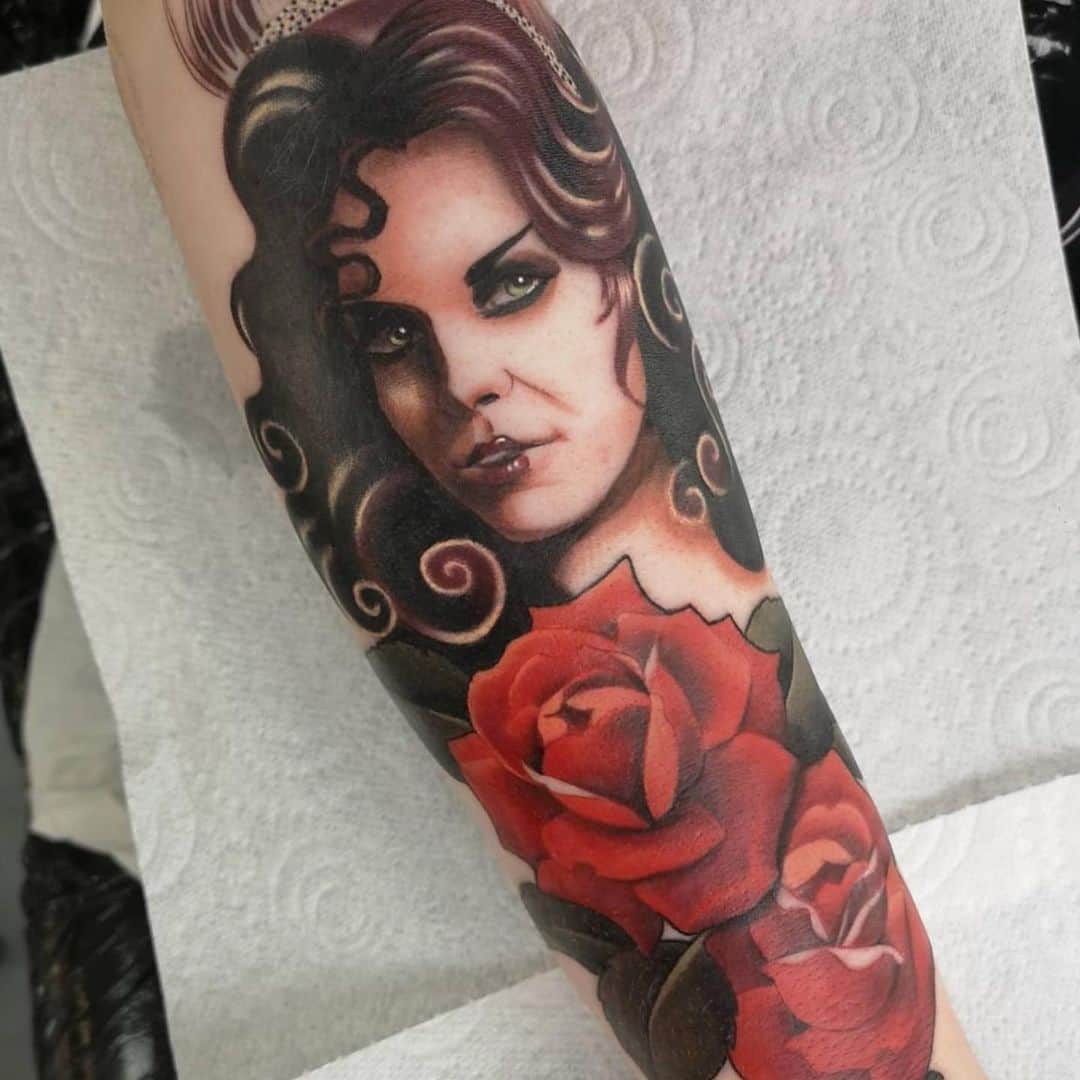 ロブ・ゾンビさんのインスタグラム写真 - (ロブ・ゾンビInstagram)「20 years later and the HOUSE OF 1000 CORPSES tattoos keep on coming! #houseof1000corpses #robzombie」4月13日 9時30分 - robzombieofficial