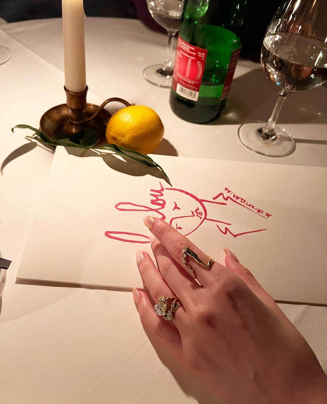 稲木ジョージさんのインスタグラム写真 - (稲木ジョージInstagram)「Find Milamore on @wwd 🇺🇸🔍💎 自分がデザインした結婚指輪、探せるかな？🤭」4月13日 9時35分 - georgerootnyc