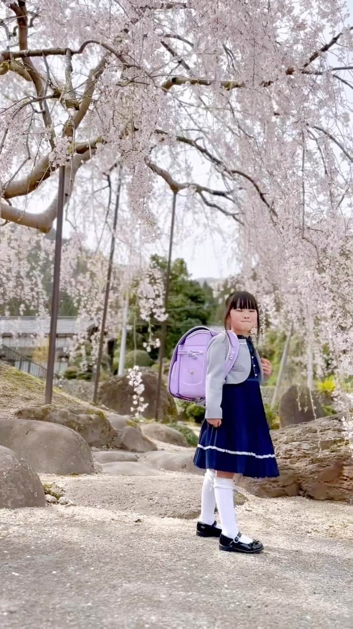 太陽チャンネルのインスタグラム：「いちねんせい🌷🌸  #1年生 #新一年生 #小学生 #入学 #こどものいる暮らし」