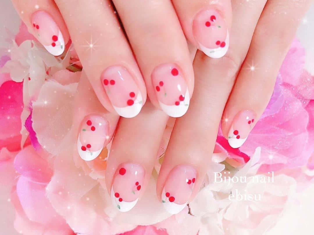 大島麻衣のインスタグラム：「Nail collection💅 #nailart #nails #nail #ebisu #bijou #bijounail」