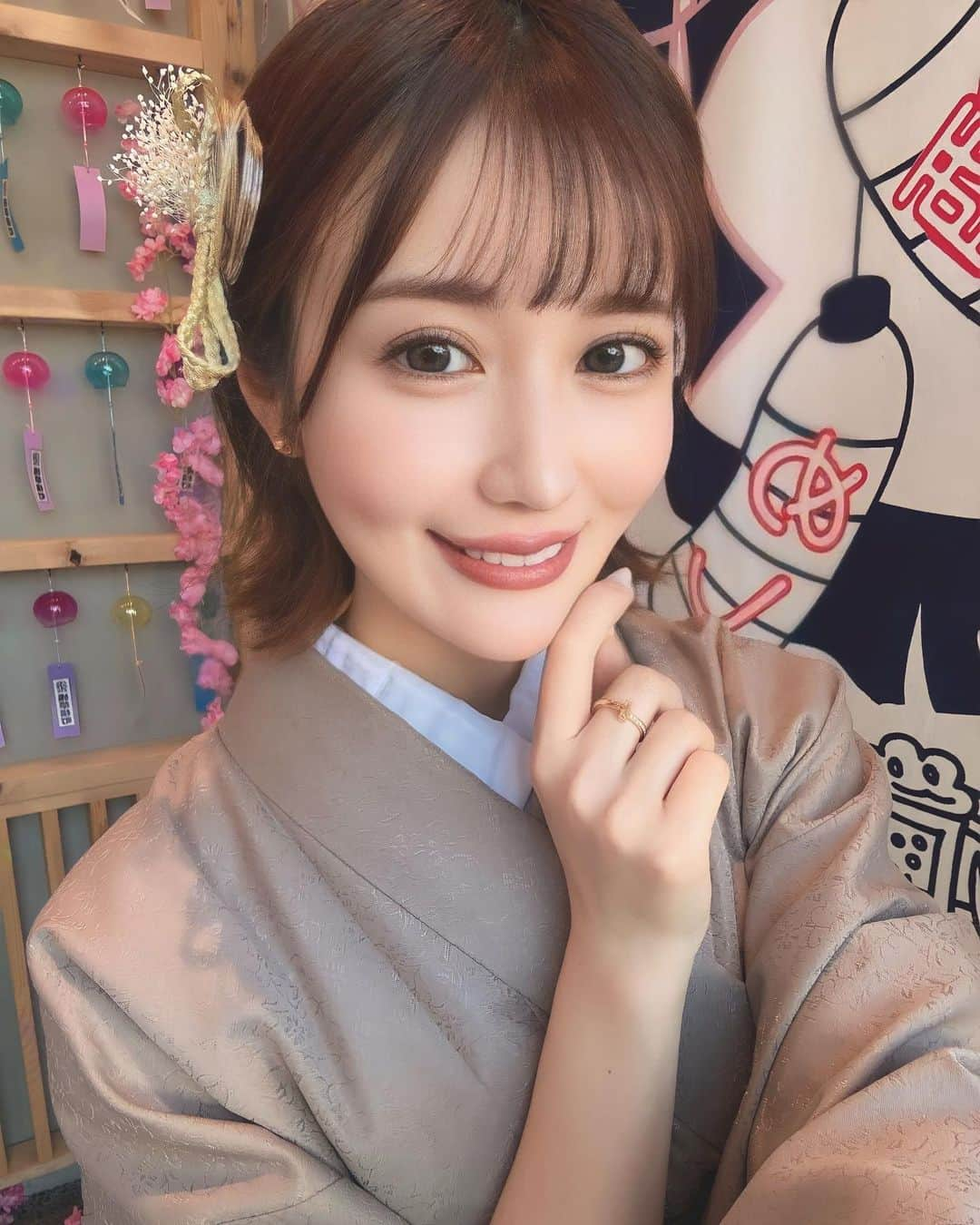 藤森里穂のインスタグラム：「. 3億年ぶりの自撮り🪭」