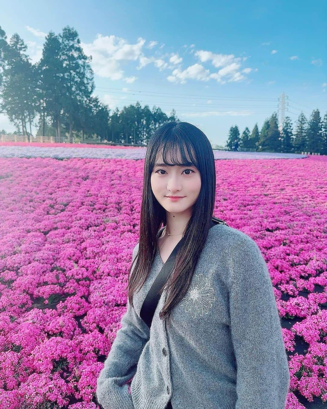 堀場美希さんのインスタグラム写真 - (堀場美希Instagram)「いつもの旅友達おねえさんとおでかけしてきました☺️🚗🌷 自然に触れてとても良い時間だったよ〜！ 次はどこ行こうかな〜？✨ 北海道、沖縄、関西、四国、九州🤔💭 みんなのおすすめ教えて〜❣️  あ!そういえば😗の顔しなかったかも？！🤣  #シバザクラ #芝桜 #お出かけ #🚗 #🌷」4月13日 14時55分 - miki_horiba212