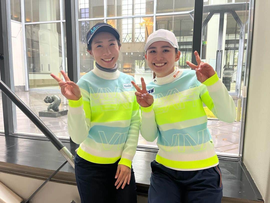 篠崎愛のインスタグラム：「🧡🧡🧡 試合であやさんとおそろウェアだったよ~🫶💕 さほちゃんも一緒だったんだけど、タイミング合わなくて写真撮れなかった🥺  #VIVAHEART」