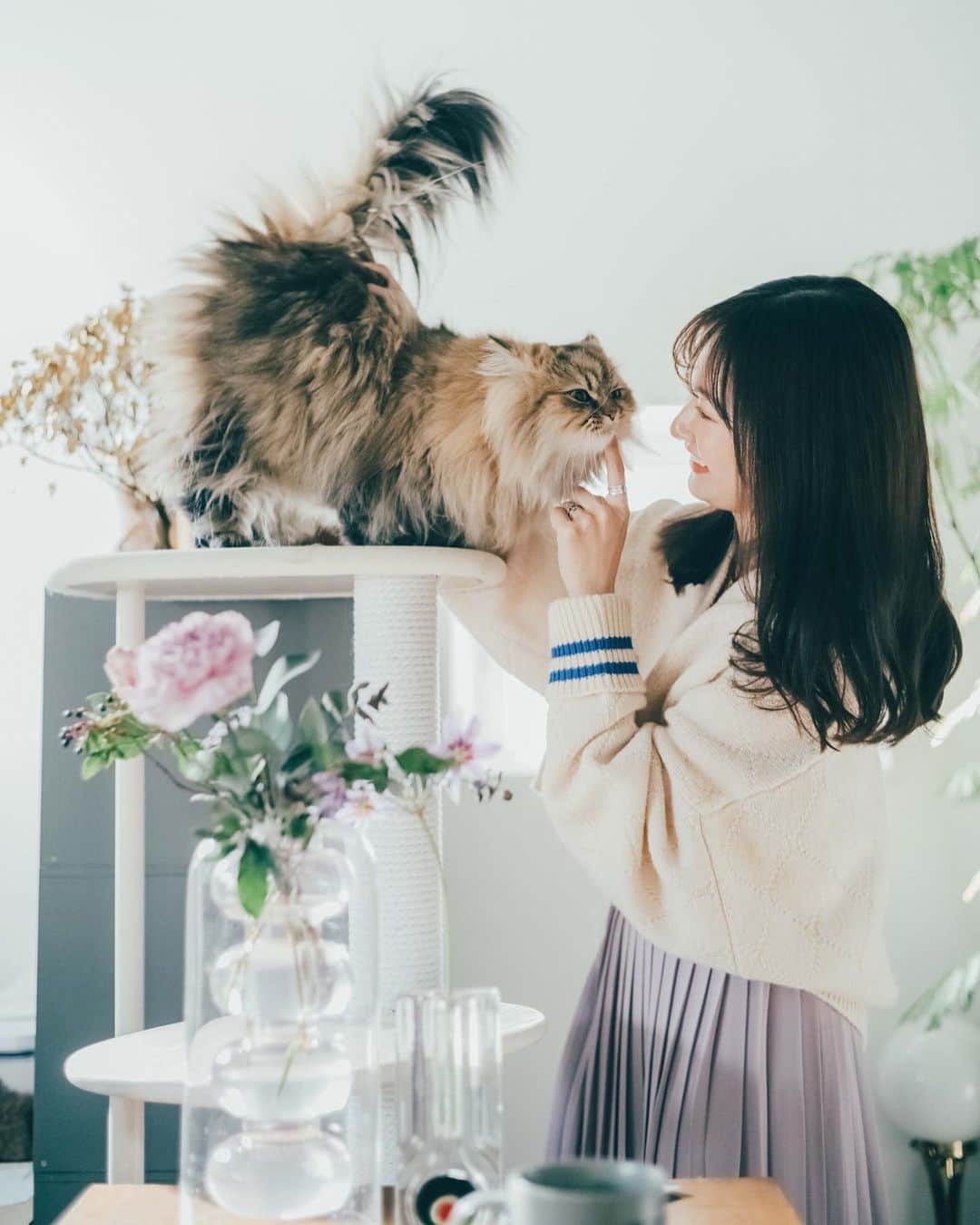 のインスタグラム：「以前取材して頂いたDoliveさん。  未だにこの記事が人気みたいです☺️🫶🏻💓  3月22日は、たおの誕生日です🐈」