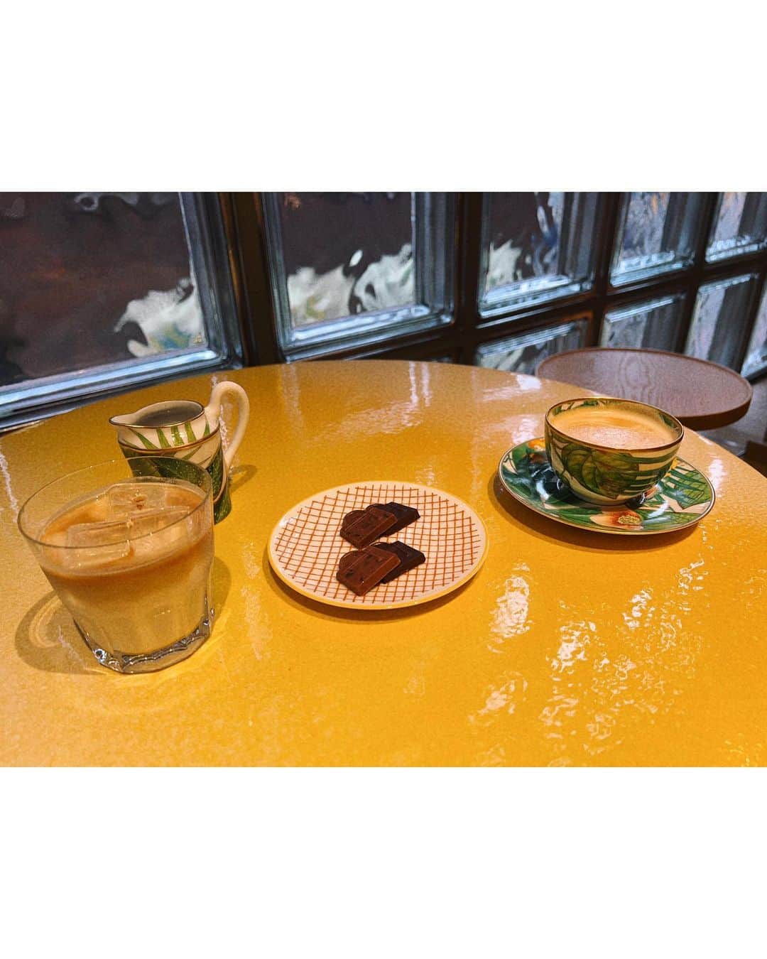 Risako Yamamotoさんのインスタグラム写真 - (Risako YamamotoInstagram)「HERMES cafe☕️  #tokyo #hermescafe #東京カフェ #銀座カフェ」3月20日 23時58分 - risako_yamamoto