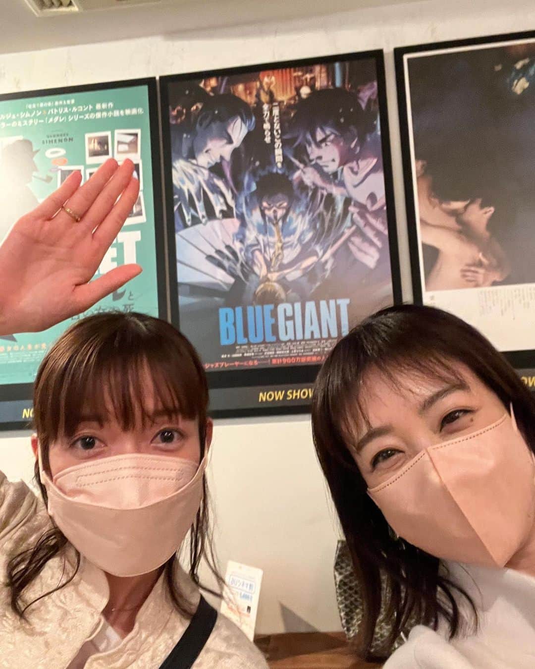 川田裕美さんのインスタグラム写真 - (川田裕美Instagram)「観てきました！『BLUE GIANT』✨ お休みの合った日に、しーちゃんと💛 子供が産まれてから、映画館で映画を観ることがなかなか難しくて… とても久しぶりで、楽しかったー！！  #bluegiant」3月20日 15時08分 - hiromikawata163