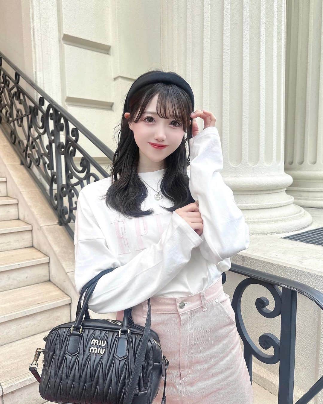田口未彩のインスタグラム：「♡  @epineofficial たくさん着てる🐇  .」