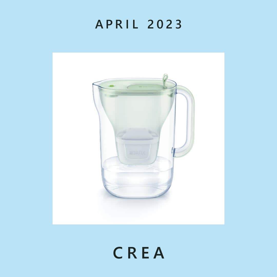 BRITA Japanさんのインスタグラム写真 - (BRITA JapanInstagram)「【メディア掲載情報】CREA 4月号「春に出会う」 の中の「お気に入りに出会う」にポット型浄水器「スタイル エコ」が紹介されました😊 ぜひご覧ください！  スタイルエコは環境に配慮したバイオベースプラスチックを初採用 「一歩先行くエコ」なポット型浄水器。今までにないニュアンスカラーでインテリアとも調和します✨  @crea_magazine  #ブリタ #brita #浄水器 #浄水ポット #ポット型浄水器 #一歩先行くエコ #バイオベース #ブリタのある生活 #ペットボトルよりブリタ #sdgs #環境問題 #エコ #サスティナブル #サステイナブル #サステナブル #CREA」3月20日 21時00分 - brita.japan