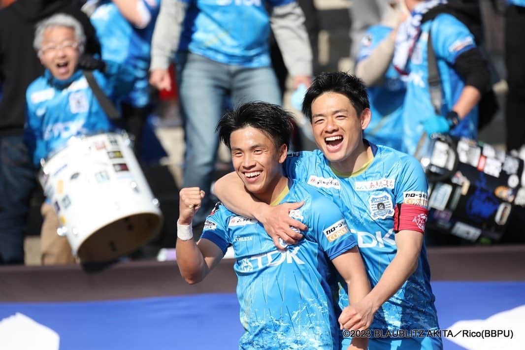 飯尾竜太朗さんのインスタグラム写真 (飯尾竜太朗Instagram)「2023.3.19 blaublitz_akita」3月20日