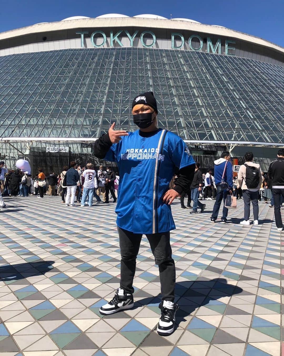 下村大樹さんのインスタグラム写真 - (下村大樹Instagram)「#東京ドーム  ✖️ #stussy  ✖️ #北海道日本ハムファイターズ」3月20日 21時43分 - dnadaiki1019