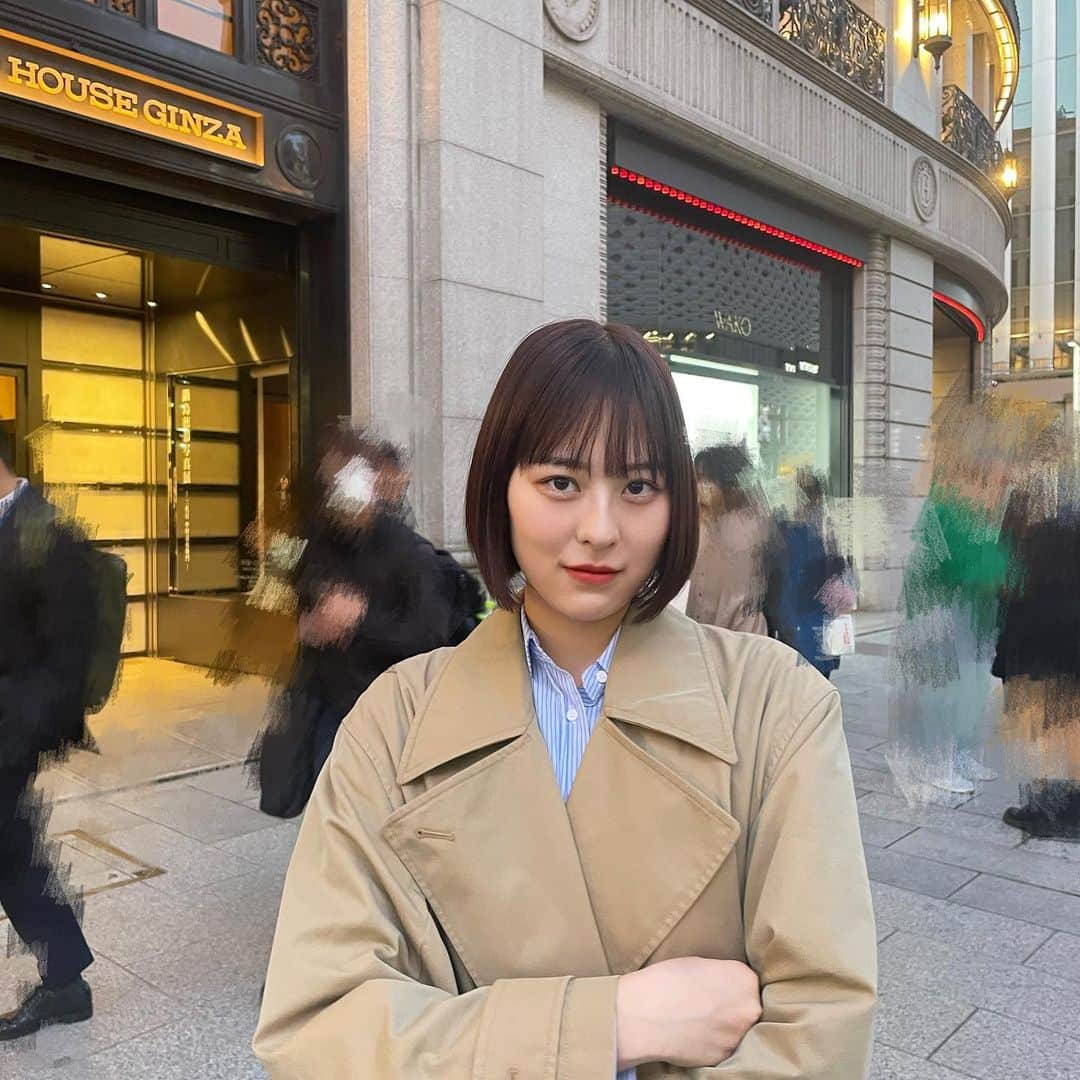 大野帆香さんのインスタグラム写真 - (大野帆香Instagram)「都会緊張して顔がこわばってます （特に2枚目）」3月20日 22時27分 - honoka__719