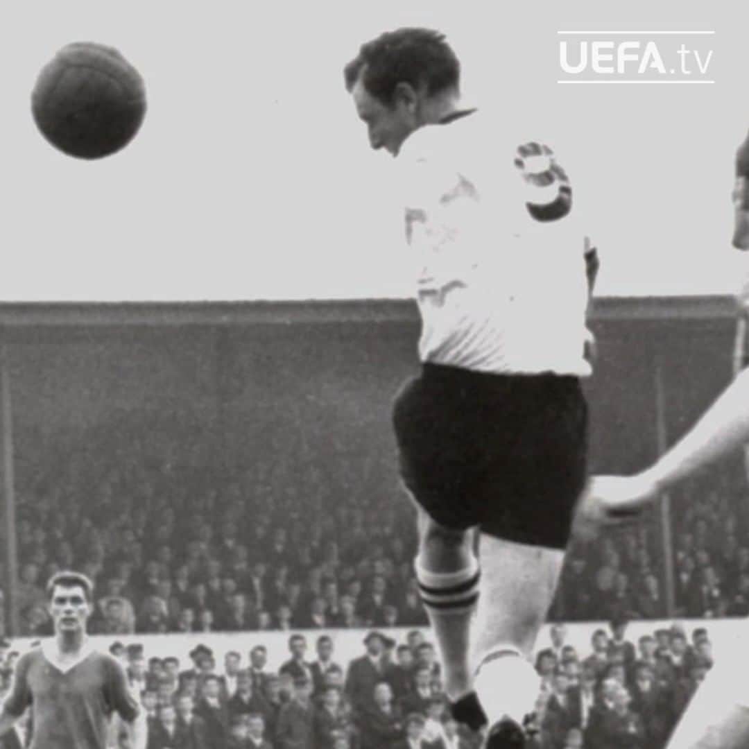 UEFA.comのインスタグラム：「🏆 From losing his arm in a factory accident aged 14 to living his dream and starring in the European Cup...   📺 Check out the extraordinary story of Jimmy Hasty, one of Northern Ireland's forgotten heroes on #UEFAtv.  🔗 Link in bio!」