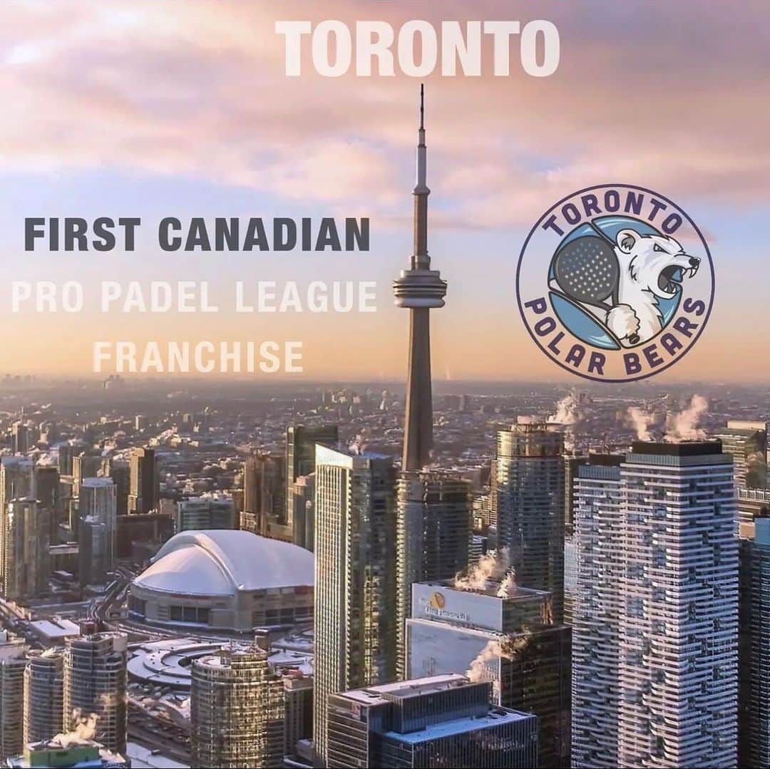 セバスティアン・ジョヴィンコのインスタグラム：「Excited to be part owners of the 1st ever Padel Franchise in Toronto, Canada and part of the @propadelleague @torontopolarbears」