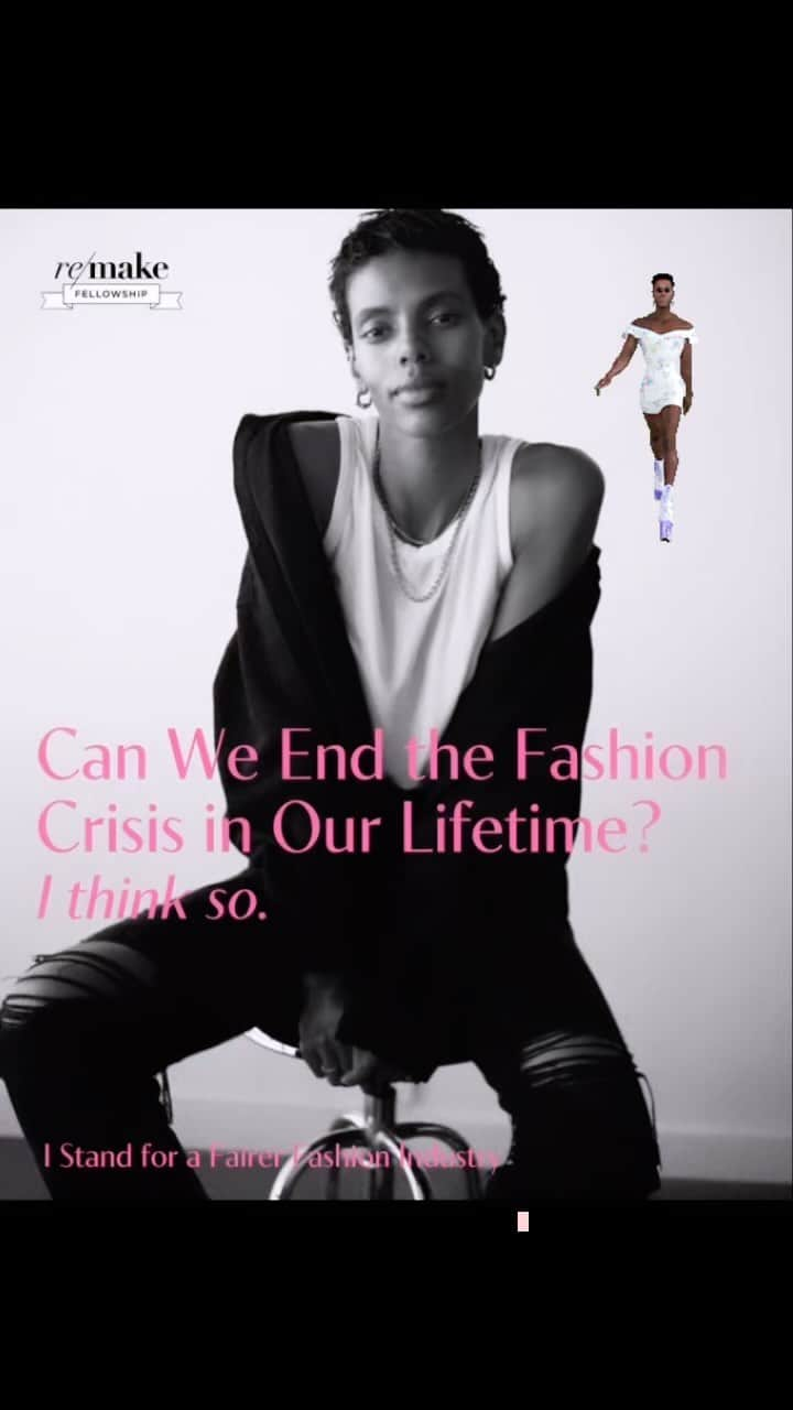 グレースマハリーのインスタグラム：「Fitting to announce this during women’s month: I’m proud to be apart of @remakeourworld 2023 fellowship along with 24 creatives and insiders from the fashion industry. Remake is a women-led organization fighting for fair pay and climate justice in the clothing industry. The crisis we’re facing isn’t just fashion related, though; it affects and involves everyone. So I look forward to sharing insight, guides, and campaigns that help mitigate the climate and labor issues we have at hand as well as creating an even more aligned community 💚🌎🌍🌏💚」