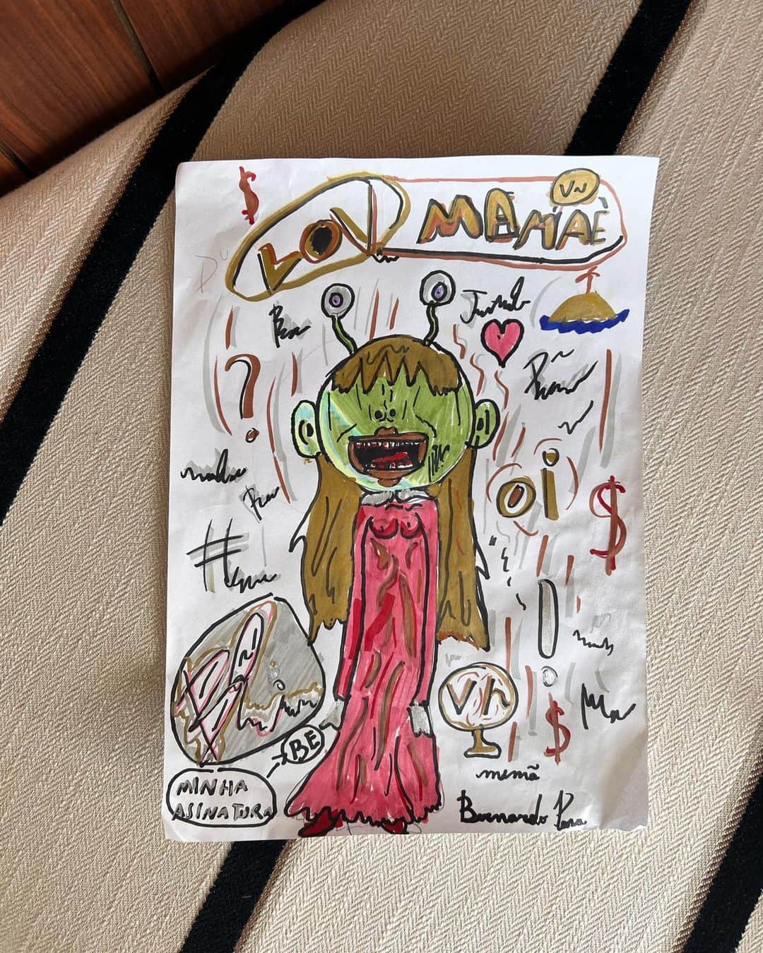 Glam4Youのインスタグラム：「~ não publicados ~ com atenção especial ao meu novo presente artsy do Bernardo」