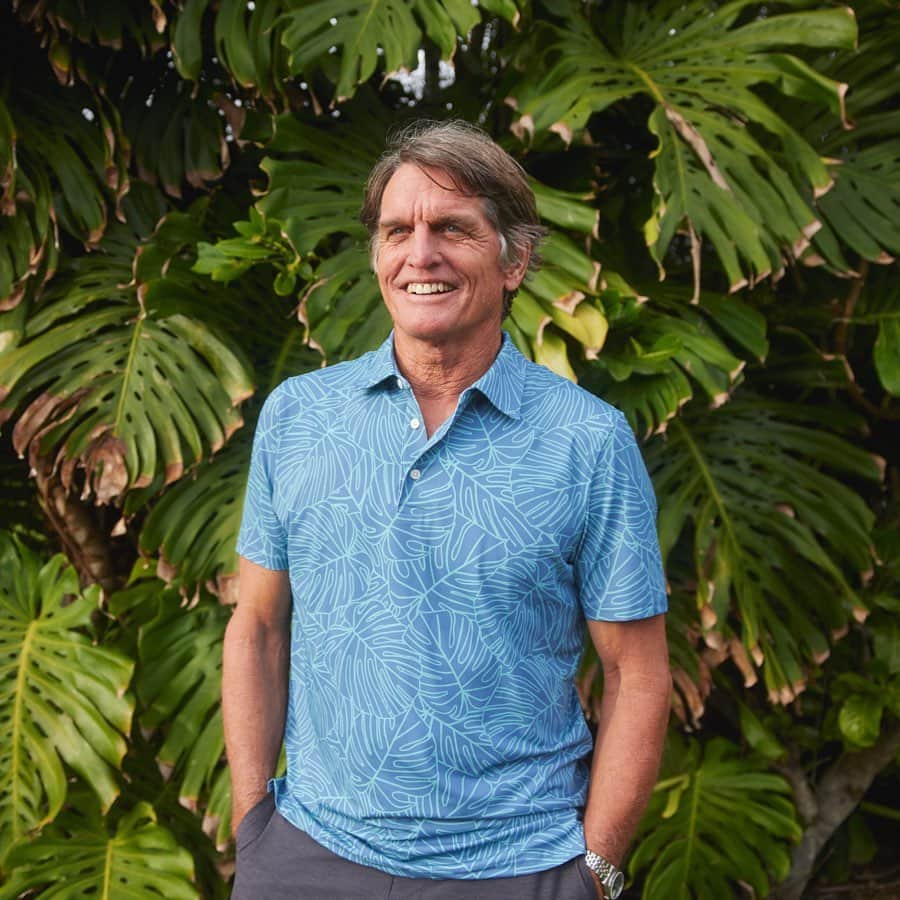 レインスプーナーのインスタグラム：「New performance polos are in and we think they’re the best ones yet. Featuring lightweight, ultra-soft stretch fabric with moisture wicking & non-clinging technology, as well as added UPF 30 sun protection for all your favorite outdoor activities. Available in store and online now.」