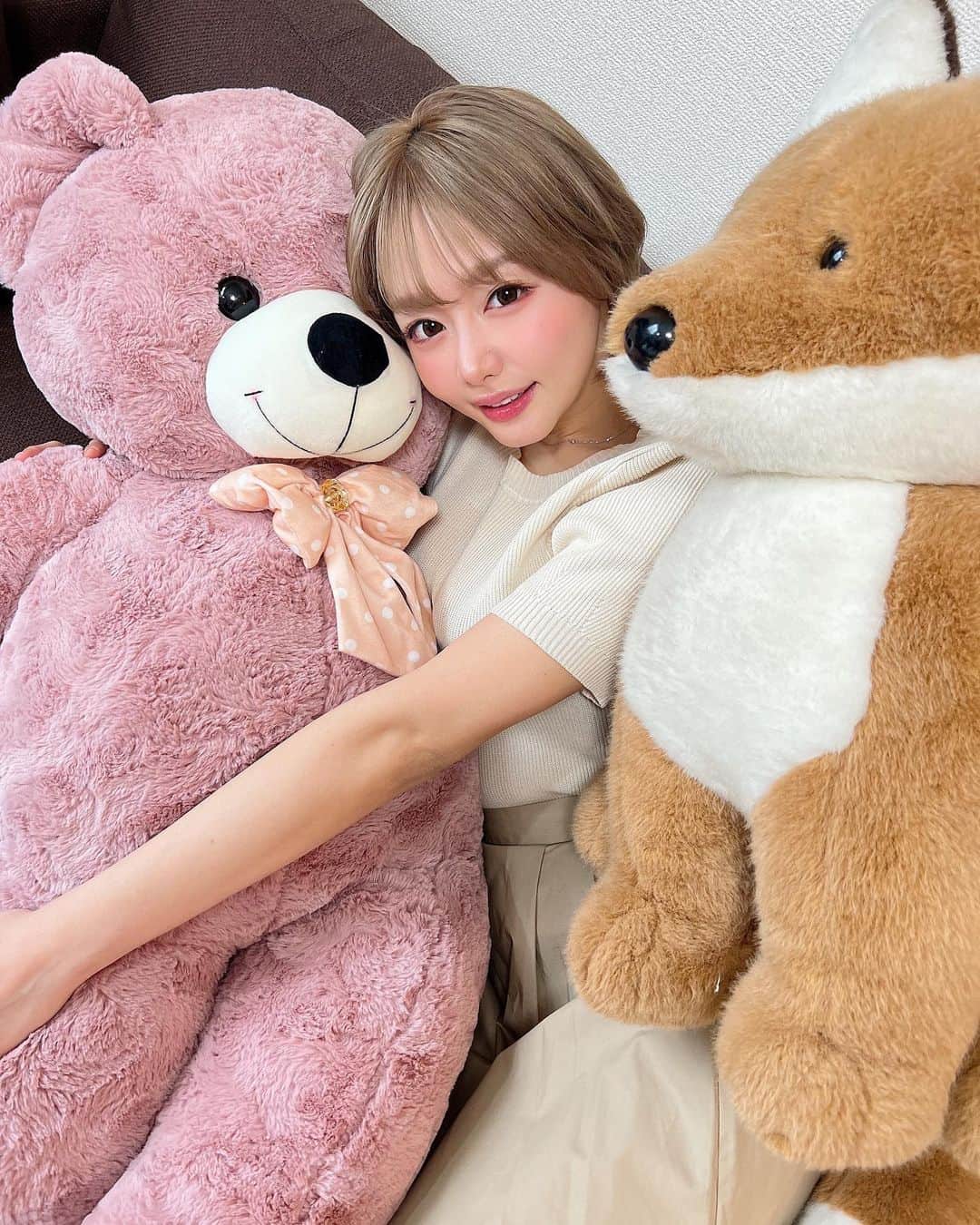 のインスタグラム：「💓🐻💛🧸」