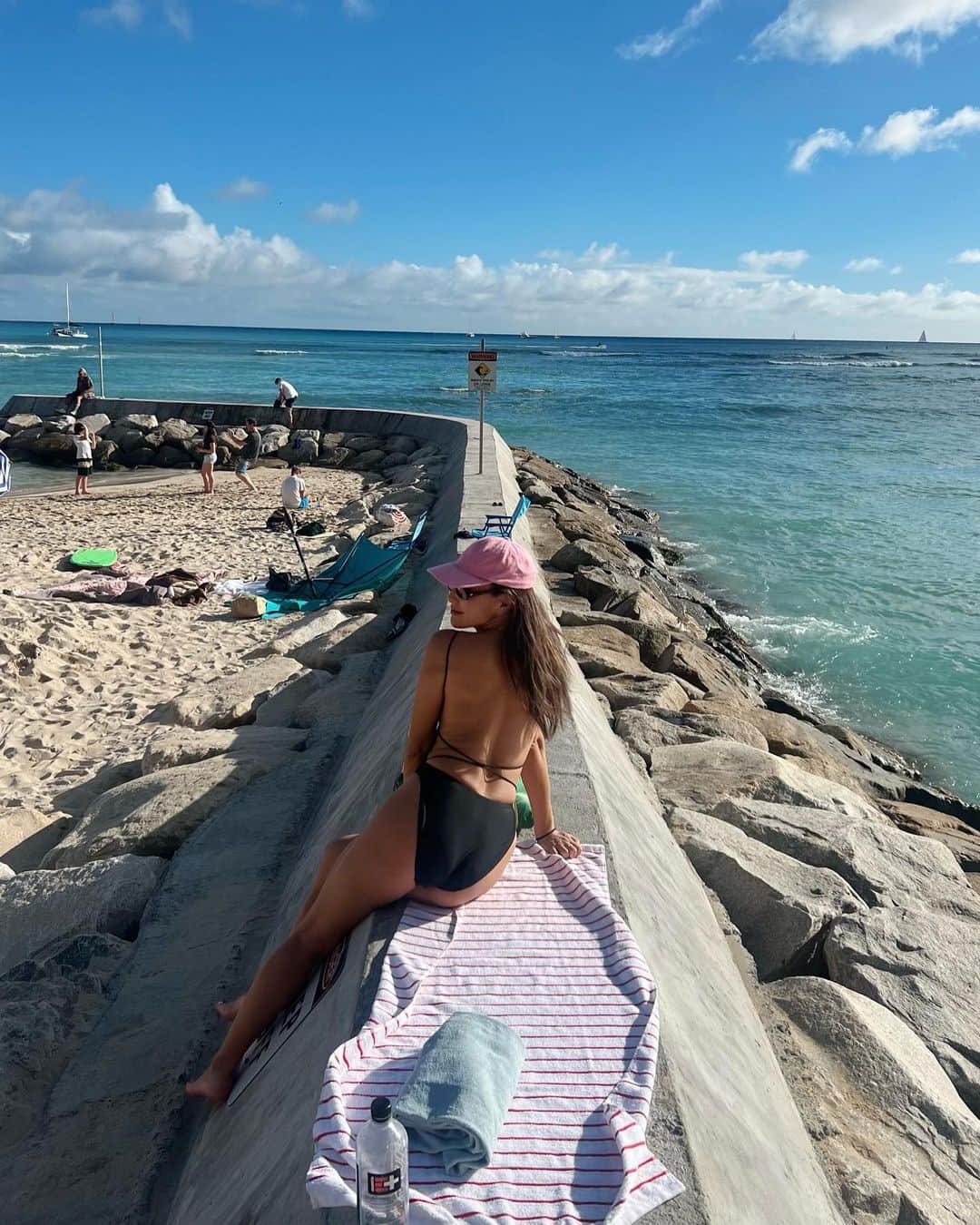 小竹麻美のインスタグラム：「ボディスーツにも水着にも💞」