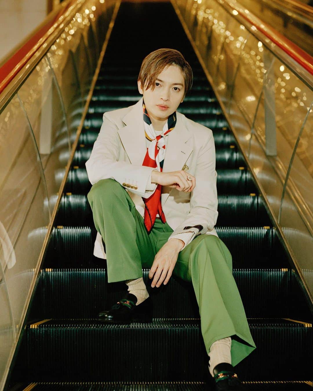 のインスタグラム：「Photographer：Kizen Hair & Make : Yosuke Nakajima ⁡ #KisMyFt2 #yutatamamori #玉森裕太 #gucci ⁡ 📷series１／５」