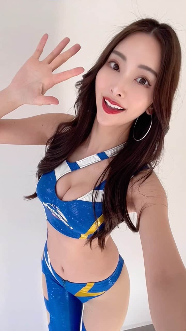 のインスタグラム：「レアな2020年夏コス💙  #supergt  #爆走坂東組  #racingprojectbandoh #model#gravure#racequeen#gridgirls #时装#自拍#照片#粉我##팔로우환영#팔로우미#셀카그램#란제리#レースクイーン#fashion#ファッション#ビジョビ#コスチューム#wedssportbandoh #wedssport」