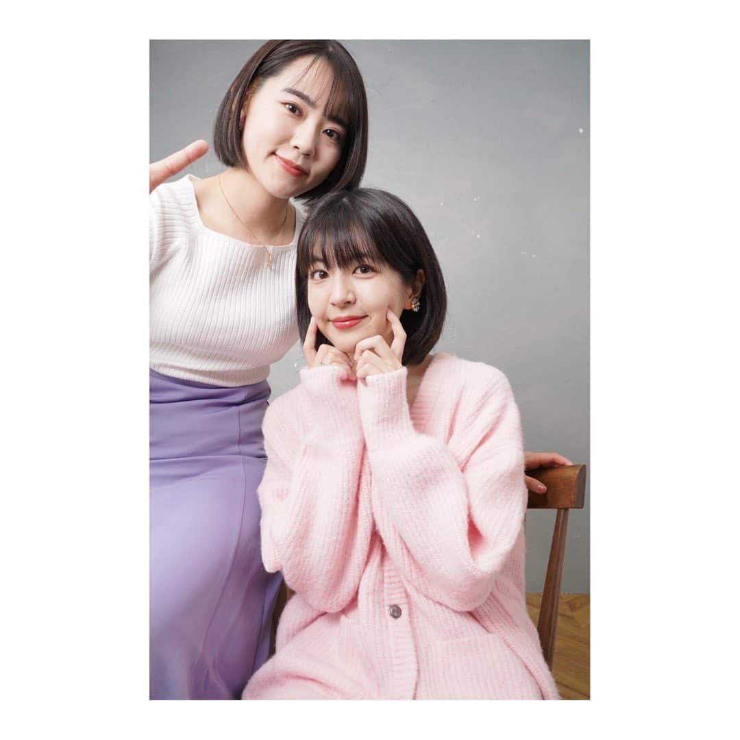 伴優香さんのインスタグラム写真 - (伴優香Instagram)「🌸🌸🌸  有沙さんとイベント用に撮った写真の オフショットちょっとずつ載せていこうかなー？🐰  と思っております🤭  #areyoulady ? #オフショット #春っぽい  #セルフ写真館 #portrait #photography #photo #pic  #ファインダー越しの私の世界 #東京写真部 #tokyo  #여배우 #演员 #肖像 #黒髪ボブ #黒髪ショート #黒髪 #インナーカラー #金髪」3月21日 19時30分 - ban_yuka0707
