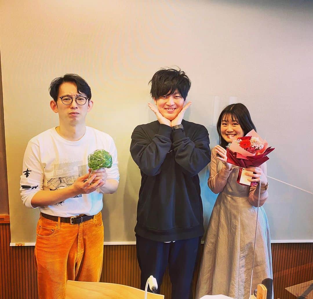 芦沢統人のインスタグラム：「今日のk-mix wizとーやま委員がゲストでした！！ぜひタイムフリーでお聞きください！！  #kmixwiz」