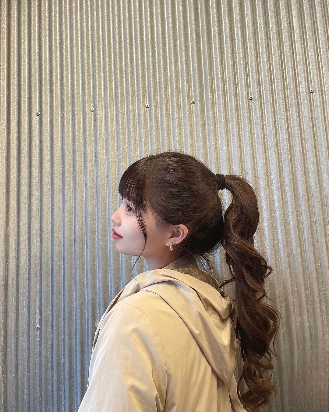 大汐姫菜さんのインスタグラム写真 - (大汐姫菜Instagram)「ポニーテールの日 👤💡」3月21日 20時05分 - hiinannn_____24