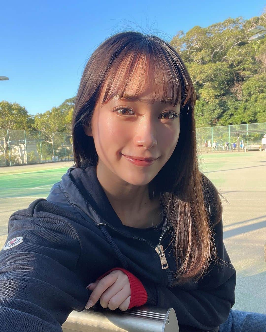 のインスタグラム：「テニスしてきた🎾」