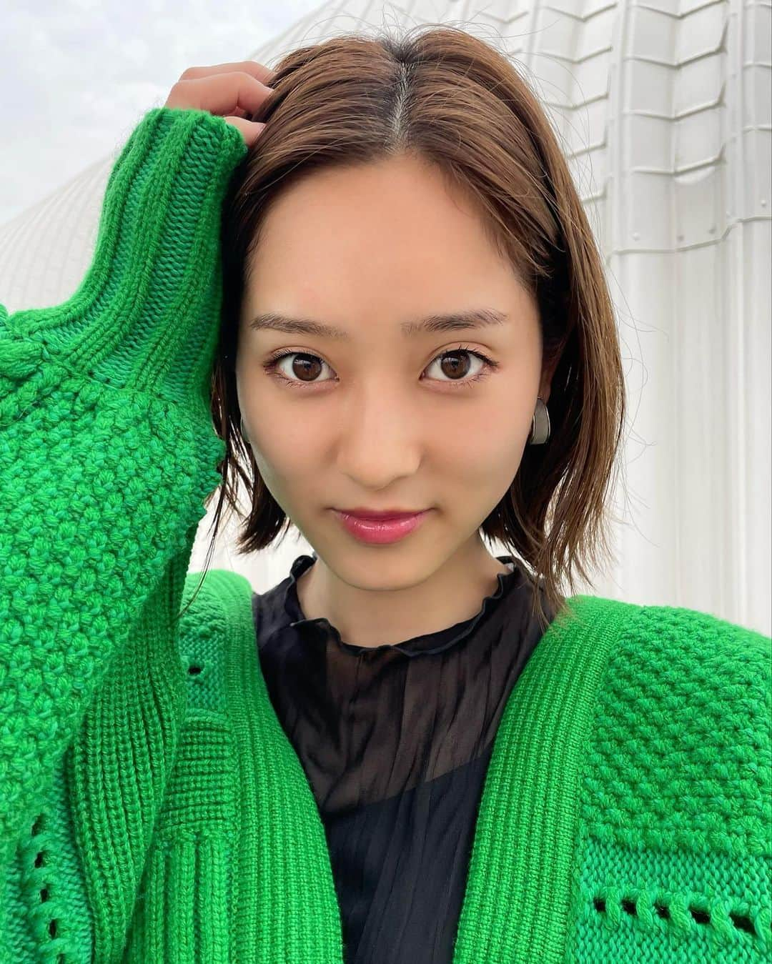 松井瑛理のインスタグラム：「いつかの緑だった日〜🟢」