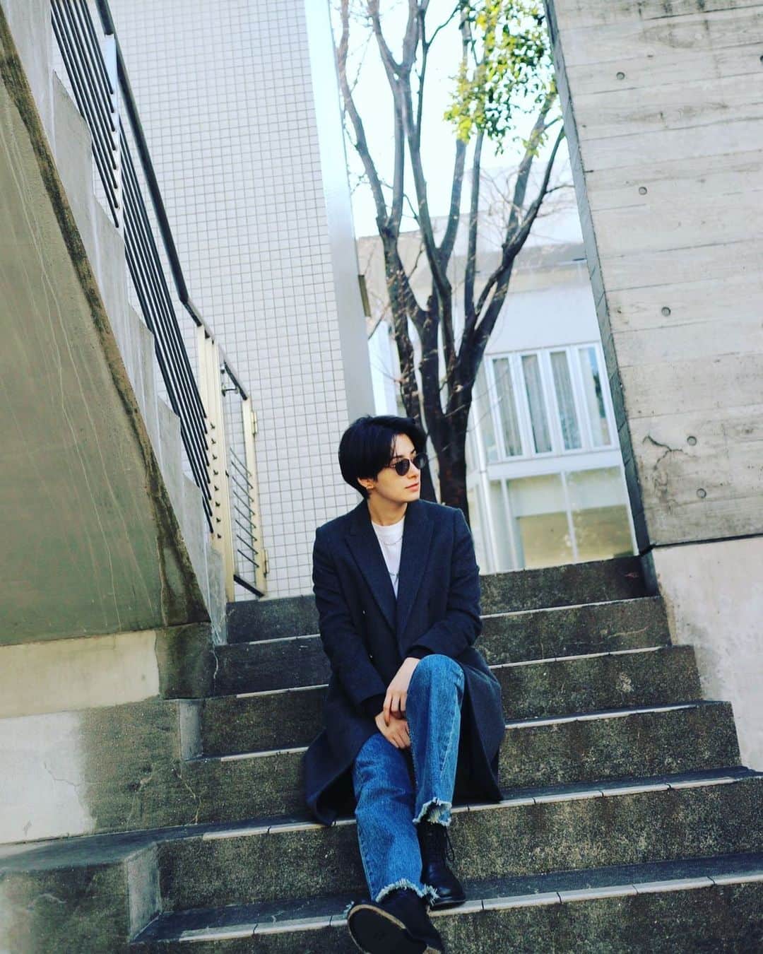 のインスタグラム：「Goodbye winter coat🧥👋❤️」