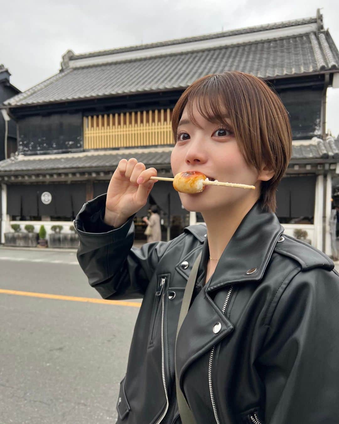 羽柴なつみのインスタグラム：「🍡  写真で伝わる楽しそう感」