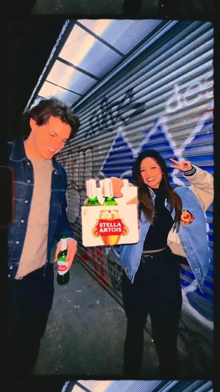 エイミー・ファムのインスタグラム：「#maketime for spontaneous date nights with @stellaartoisusa #thelifeartois 🍻💕」