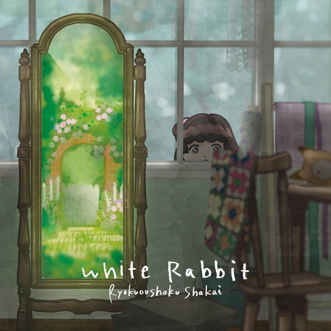 緑黄色社会さんのインスタグラム写真 - (緑黄色社会Instagram)「「White Rabbit」配信スタート！  TOHO animation ミュージックフィルムズ『秘密のはなの庭』タイアップソング  #石舘波子 監督  　× #緑黄色社会  #TOHO10th」3月22日 0時15分 - ryokushaka_official