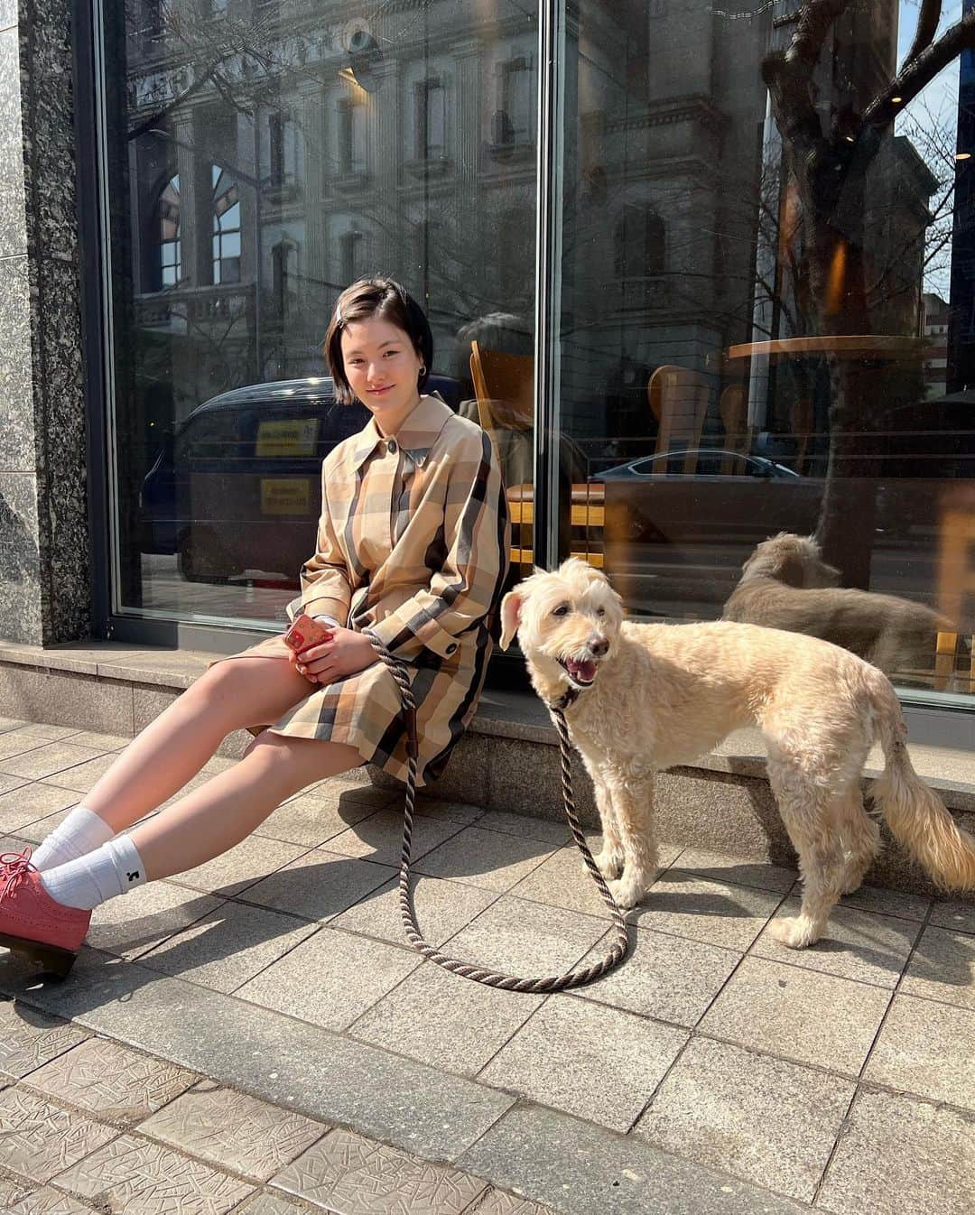 キム・ヨンジのインスタグラム：「이제는 진짜 봄인데? 오예」