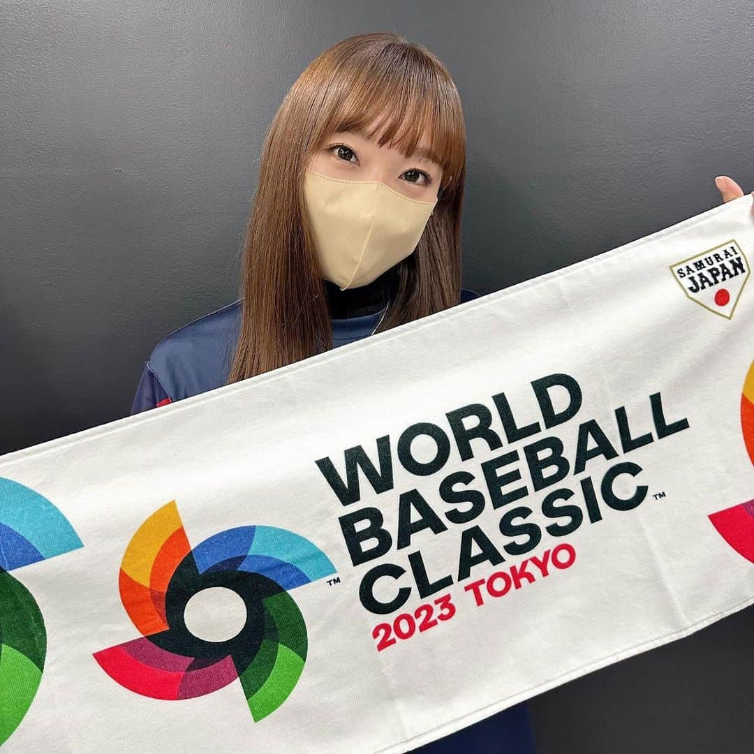 藤田舞美さんのインスタグラム写真 - (藤田舞美Instagram)「︎❁︎ 侍ジャパンWBC優勝🏆✨✨ * 感動したーーーーー😭💓💓 * ※写真は初戦の時のものです📷 * #wbc #wbc2023 #worldbaseballclassic #worldbaseballclassic2023 #japan #samuraijapan #japanesebaseball #侍ジャパン #優勝 #感動 #感謝 #最高です」3月22日 12時46分 - maimifujita