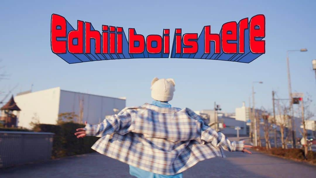 edhiii boiのインスタグラム：「. 「edhiii boi is here」 Music Video 3/23 21:00〜YouTubeプレミア公開  ▼プレミア公開はこちらから https://youtu.be/SQYYhHb9ec4  公開直前の20:45〜インスタライブもやります！  ▼edhiii boi 1st album『edhiii boi is here』 特設サイト https://bmsg.tokyo/special/edhiiiboi_is_here/  #edhiiiboi #edhiiiboi_is_here #bmsg」