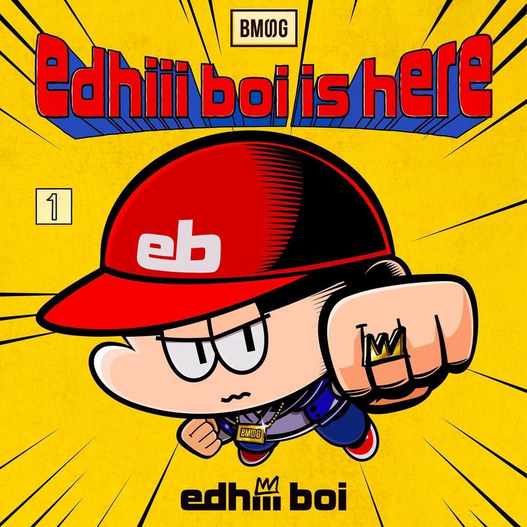 edhiii boiのインスタグラム：「. -----------  edhiii boi 1st Album「edhiii boi is here」 2023.03.22 Release  -----------  ▼download&streaming https://bmsgv.lnk.to/eb_is_here  ▼CD予約はこちら https://bmsgv.lnk.to/eb_is_here_CD BMSG SHOP：https://bmsg.shop/  ▼edhiii boi 1st album『edhiii boi is here』 特設サイト https://bmsg.tokyo/special/edhiiiboi_is_here/  #edhiiiboi #edhiiiboi_is_here #BMSG」