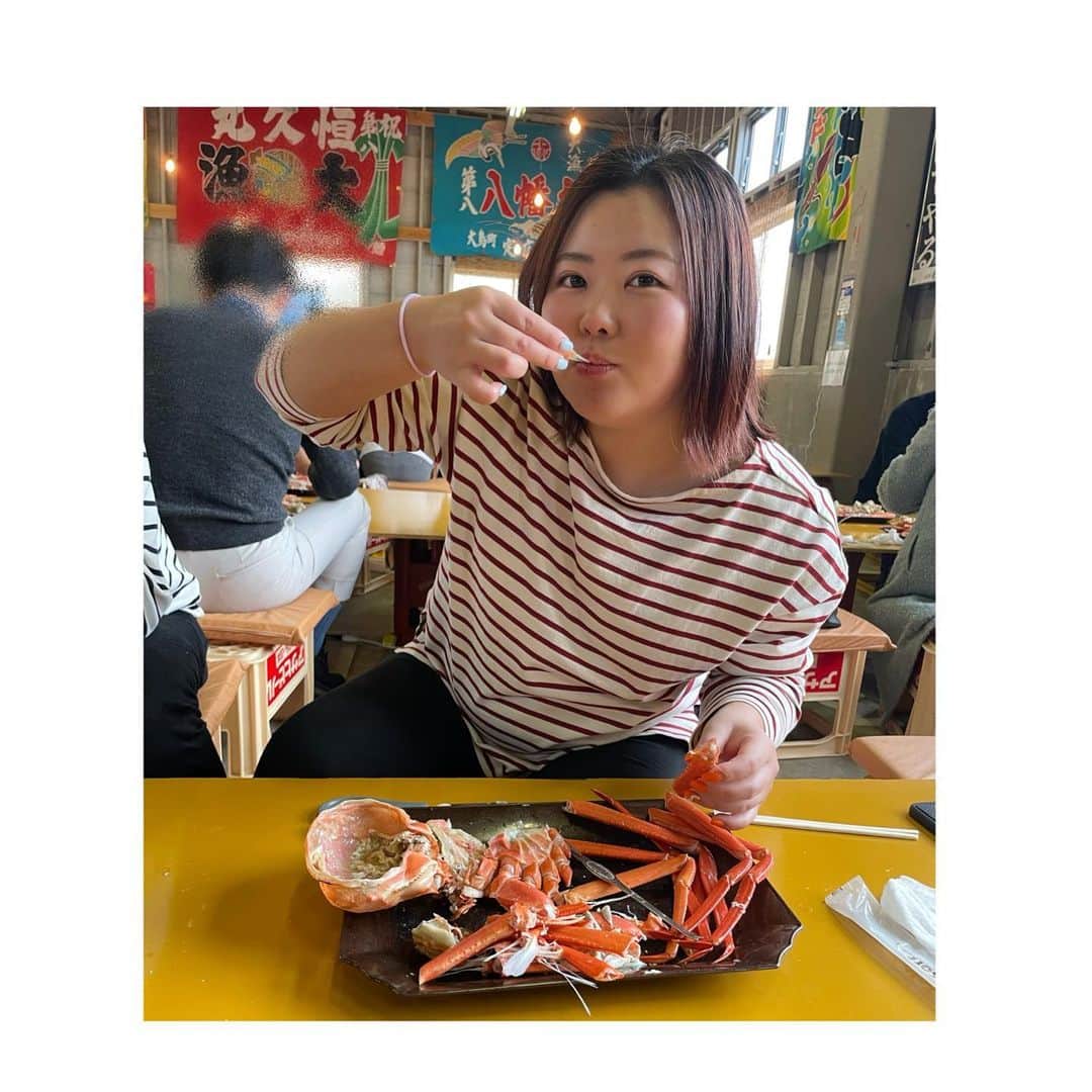 淺井咲希さんのインスタグラム写真 - (淺井咲希Instagram)「いまお寿司我慢してるけど、 蟹🦀は食べていいらしいから食べた〜！！  富山の蟹最高。美味しすぎ。 幸せすぎ。😋😋」3月22日 10時29分 - asaisakidesu