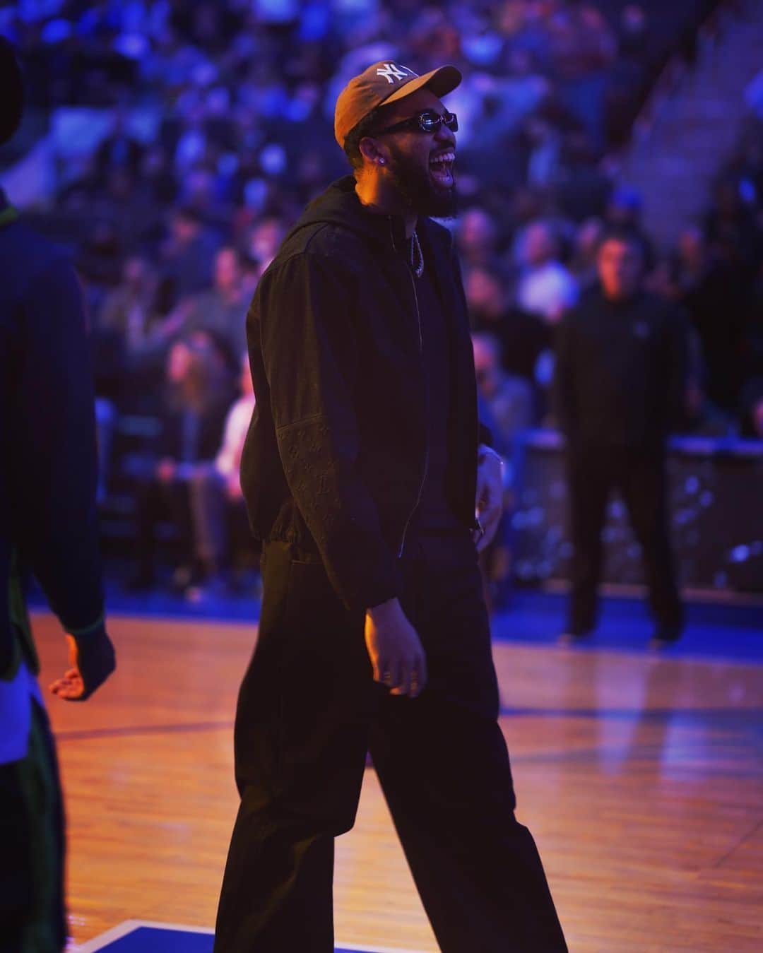 カール＝アンソニー・タウンズのインスタグラム：「To be in such a special place where one of the best legends ever made history is humbling. Rip Willis Reed. Your energy is always felt, especially in The Garden.」