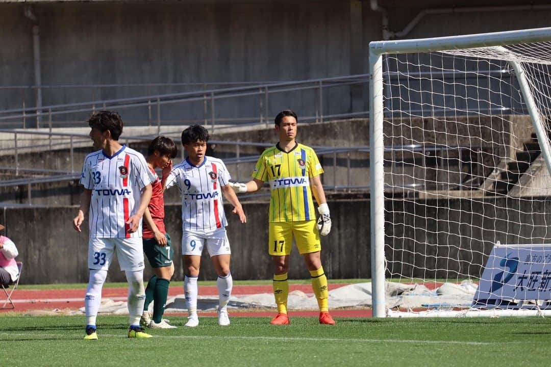 廣末陸のインスタグラム：「vs高知ユナイテッド　1-0 今シーズン初勝利！ 2試合連続無失点👍 まだまだアウェーが続くので来週の沖縄戦に向けていい準備します😊 #ラインメール青森　#廣末陸」